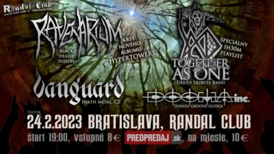 RAVENARIUM, TOGETHER AS ONE, VANGUARD, DOGMA inc. - Bratislava 2023