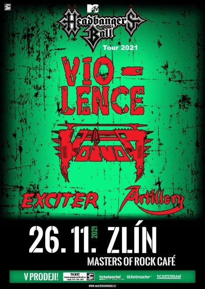 MTV HEADBANGER´S BALL Tour - Zlín