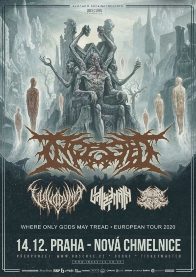 (ZRUŠENO) Ingested, Vulvodynia, Vale of Pnath, Bound In Fear - Praha