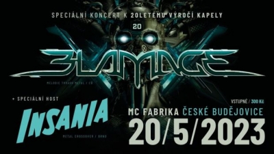 BLAMAGE - 20 LET - VÝROČNÍ KONCERT