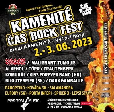 Kamenité Čas rock fest 2023