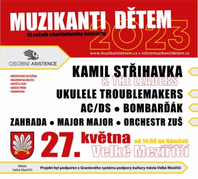 Charitativní koncert MUZIKANTI DĚTEM 2023 (vol.15)