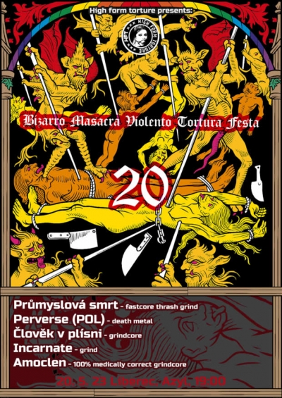 Bizarro Masacra Violento Tortura Festa #20