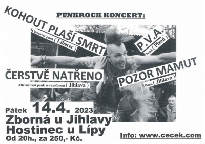 PUNKROCK KONCERT U Lípy 2023