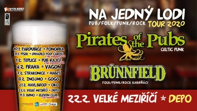 Pirates of the Pubs & Brünnfield – Tour 2020 – Velké Meziříčí