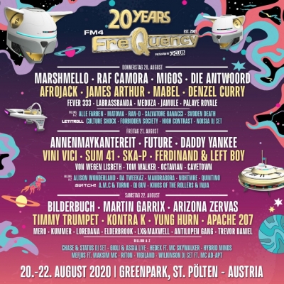 (ZRUŠENO) FM4 Frequency Festival 2020 (vol. 20)