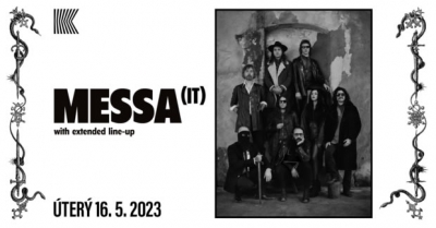 MESSA (with extended line up / IT, Svart) - Brno