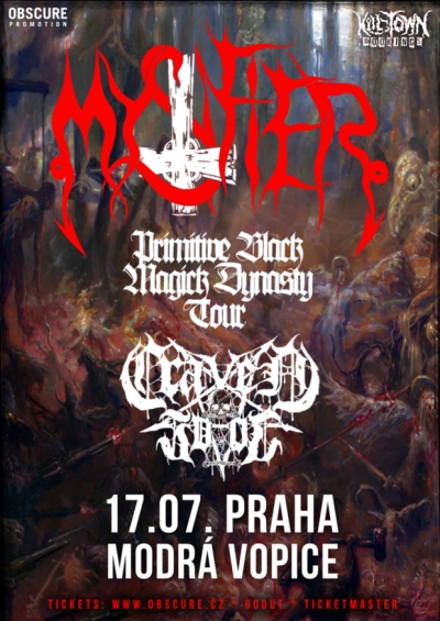 MYSTIFIER, CRAVEN IDOL - Praha