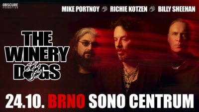 THE WINERY DOGS - Brno 2023