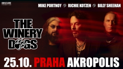 THE WINERY DOGS - Praha 2023