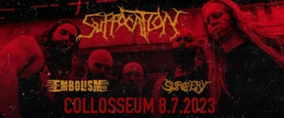 (ZRUŠENO) Suffocation (USA) - Košice 2023