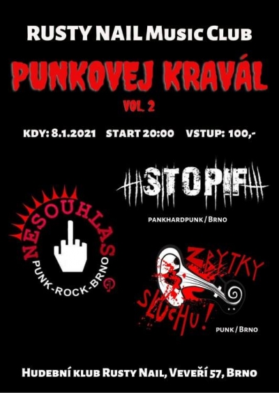 (ZRUŠENO) Punkovej kravál vol.2