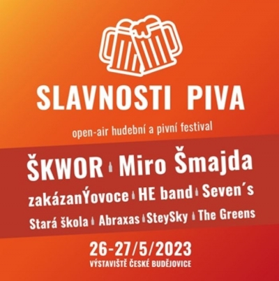 Slavnosti piva České Budějovice 2023