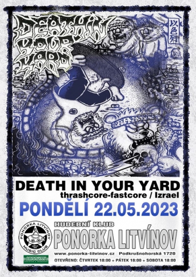 DEATH IN YOUR YARD (Izrael) - Litvínov 2023