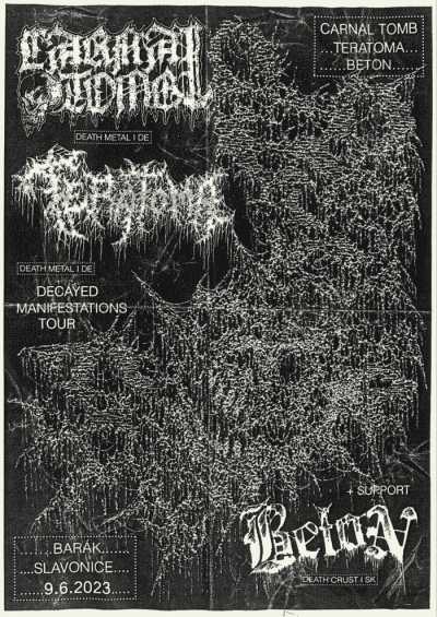 DECAYED MANIFESTATION TOUR - Slavonice