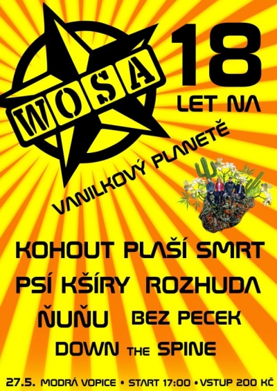 WOSA 18 let na Vanilkový planetě