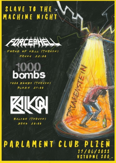 FORCE OF HELL,1000BOMBS,BALKON