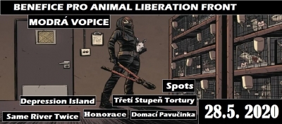 (ZRUŠENO?) Benefice pro Animal liberation Front