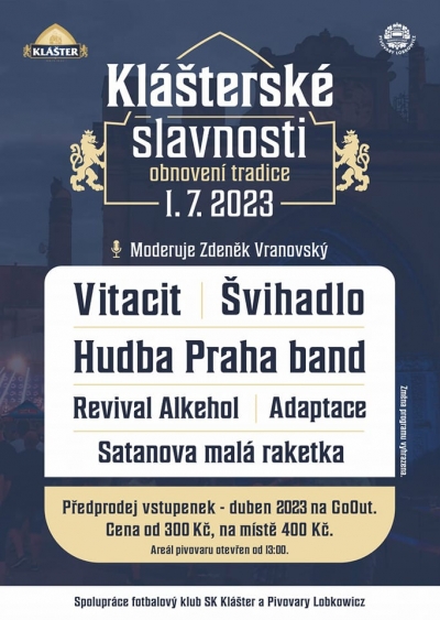 Klášterské slavnosti 2023