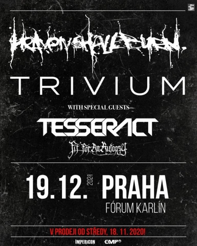 HEAVEN SHALL BURN + TRIVIUM - Praha