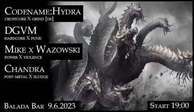 Codename:Hydra (DE) - Praha 2023