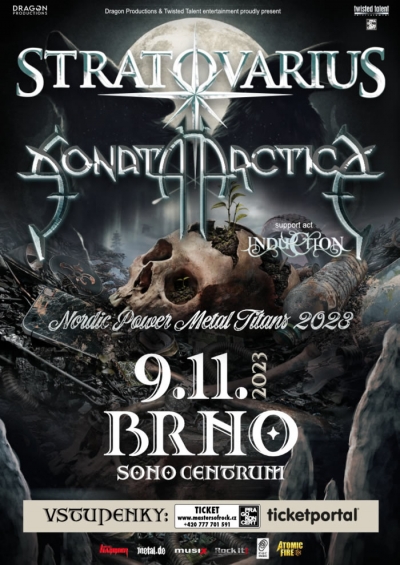 Stratovarius & Sonata Arctica - Nordic Power metal Titans 2023 - Brno