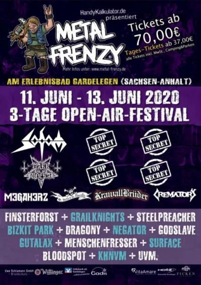 Metal Frenzy Open Air 2020 + 2021 + 2022 (vol. 7)