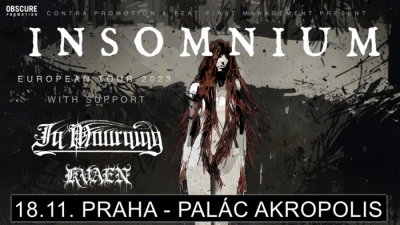 Insomnium - European Tour 2023 - Praha