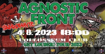 Agnostic Front - Get Louder! Tour 2023 - Košice