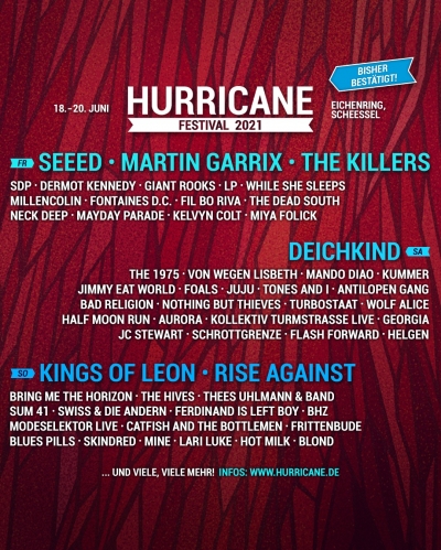 Hurricane Festival 2020 + 2021 + 2022 (vol. 25)