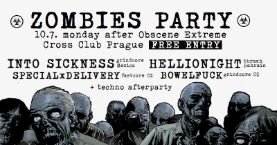 ZOMBIES PARTY for all grind and metal freaks