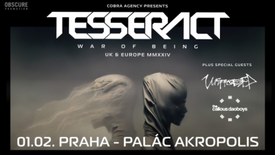 TESSERACT - War Of Being UK & Europe MMXXIV - Praha