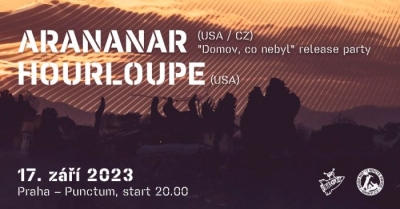 ARANANAR (USA, CZ) + HOURLOUPE (USA) / Praha 2023