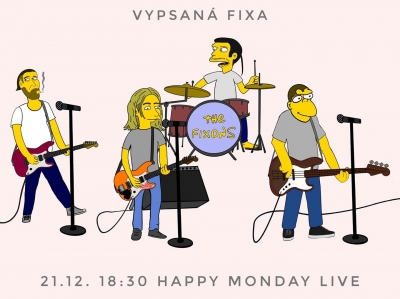 Vypsaná fixa Vánoční Happy Monday