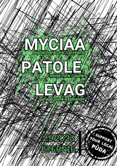 MYCIAA (FRA) // PATOLE (CZ) // LEVAG (CZ) - Praha 2023