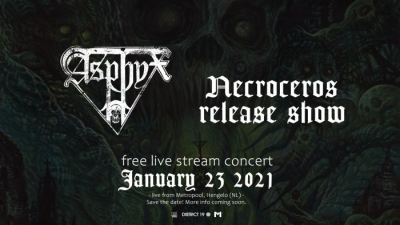 Asphyx - Necroceros CD Release Show (MetroTV live stream)