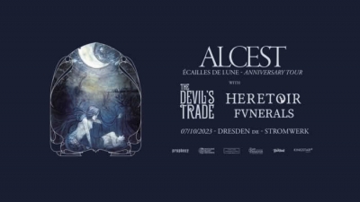 Alcest - Écailles de lune Anniversary Tour 2023 - Drážďany