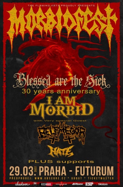 MORBIDFEST 2021 - I AM MORBID, BELPHEGOR, HATE - Praha