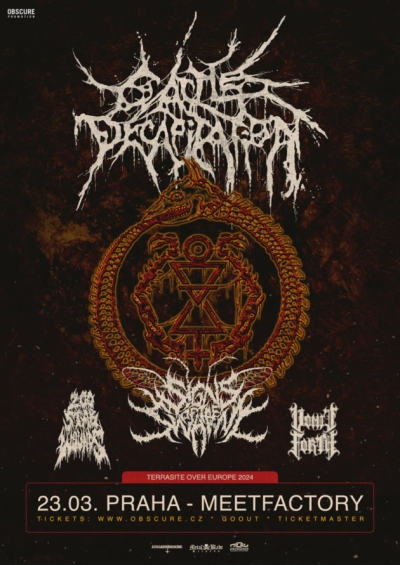 CATTLE DECAPITATION - TERRASITE OVER EUROPE 2024 - Praha