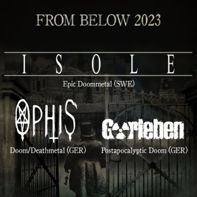 Isole + Ophis - FROM BELOW 2023 - Drážďany