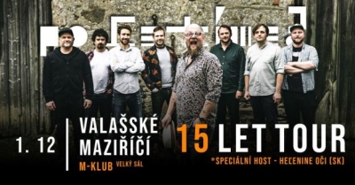 POLETÍME? 15 LET TOUR | Valašské Meziříčí