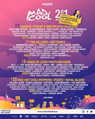 Mad Cool Festival 2020 + 2021 + 2022