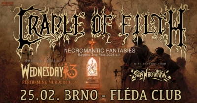 Cradle Of Filth - Necromantic Fantasies Tour 2024 - Brno