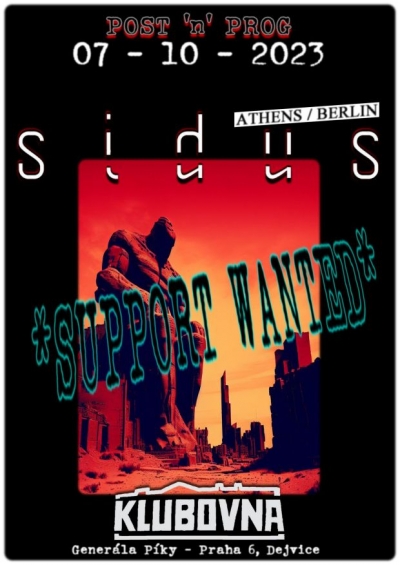 Sidus [Athens/Berlin] & support v Klubovně