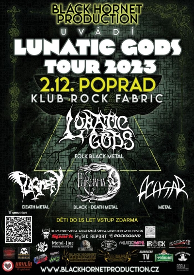 Lunatic Gods - Lunatic Gods Tour 2023 - Poprad