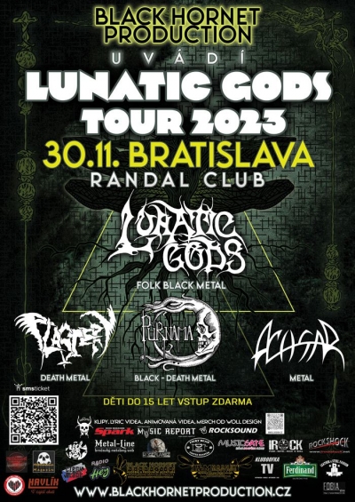 Lunatic Gods - Lunatic Gods Tour 2023 - Bratislava