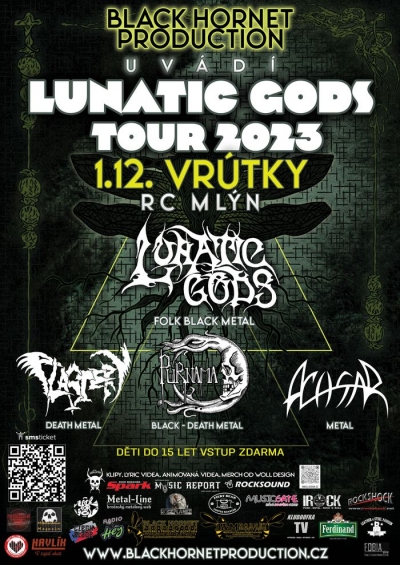 Lunatic Gods - Lunatic Gods Tour 2023 - Vrútky