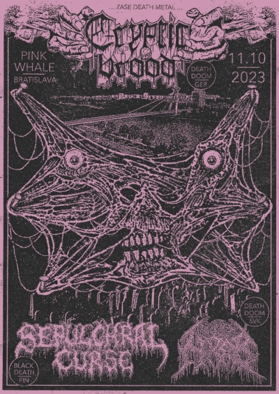 CRYPTIC BROOD & SEPULCHRAL CURSE - Bratislava 2023