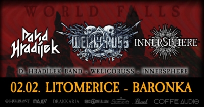 WELICORUSS & INNERSPHERE - World Falls Tour 2023/24 - Litoměřice