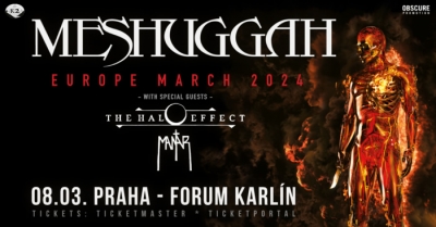 MESHUGGAH - Europe March Tour 2024 - Praha